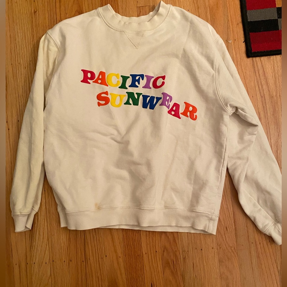 Cream Colored PacSunCrewneck
